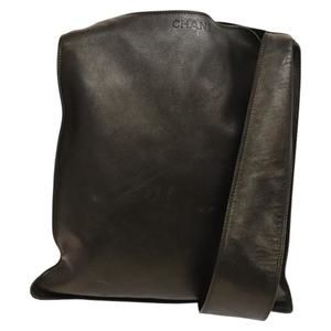 Chanel Khaki Leather shoulder